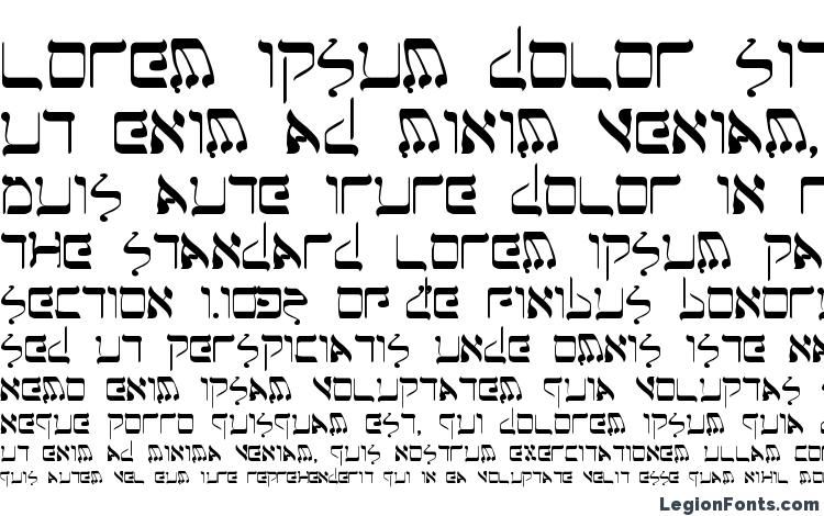 specimens Jerusalem font, sample Jerusalem font, an example of writing Jerusalem font, review Jerusalem font, preview Jerusalem font, Jerusalem font