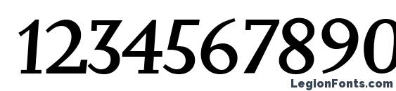 JessicaSerial Medium Italic Font, Number Fonts