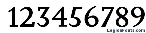 JessicaSerial Medium Regular Font, Number Fonts