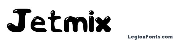 Jetmix font, free Jetmix font, preview Jetmix font