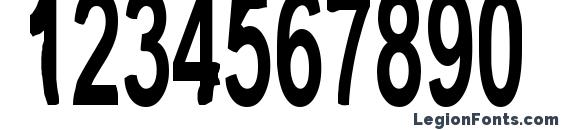 Jetpakj Font, Number Fonts