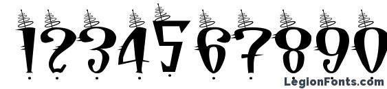 Jetson Font, Number Fonts