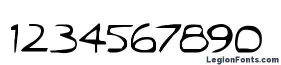 Jetta Condensed Font, Number Fonts