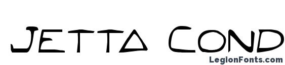 шрифт Jetta Condensed, бесплатный шрифт Jetta Condensed, предварительный просмотр шрифта Jetta Condensed
