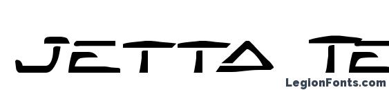 Jetta Tech Bold Font