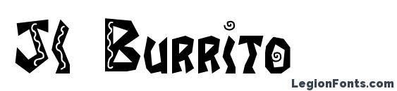 JI Burrito font, free JI Burrito font, preview JI Burrito font