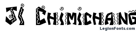 JI Chimichanga font, free JI Chimichanga font, preview JI Chimichanga font