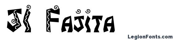 JI Fajita font, free JI Fajita font, preview JI Fajita font