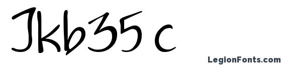 Jkb35 c Font, Cool Fonts