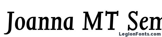 Joanna MT Semi Bold Italic Font, All Fonts