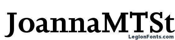 JoannaMTStd Bold font, free JoannaMTStd Bold font, preview JoannaMTStd Bold font