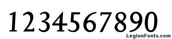 JoannaMTStd SemiBoldItalic Font, Number Fonts
