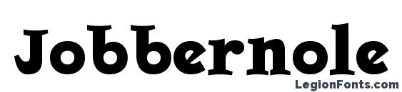 шрифт Jobbernole, бесплатный шрифт Jobbernole, предварительный просмотр шрифта Jobbernole