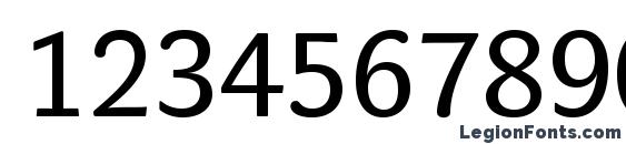 JohnSans Text Pro Font, Number Fonts