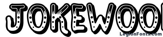 Jokewood font, free Jokewood font, preview Jokewood font