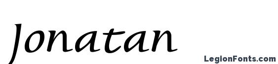 Jonatan font, free Jonatan font, preview Jonatan font