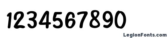 Jonny quest classic Font, Number Fonts