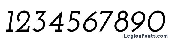 Josefin Slab SemiBold Italic Font, Number Fonts