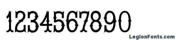 JosephinaC Font, Number Fonts