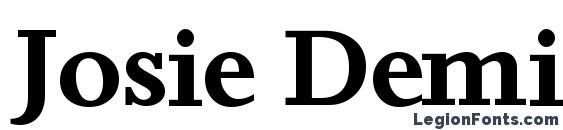 Josie Demi Regular font, free Josie Demi Regular font, preview Josie Demi Regular font