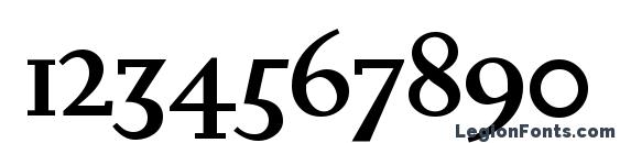 Josie Regular Font, Number Fonts