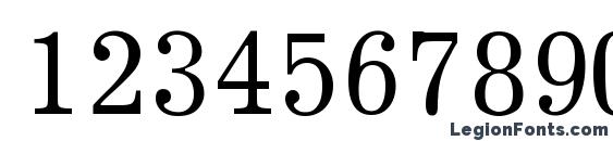 Journal Plain.001.001 Font, Number Fonts