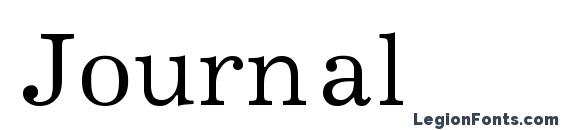 Journal Font, Stylish Fonts