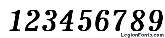 Journal4 Font, Number Fonts