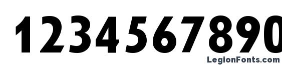 JournalSans Bold Cyrillic Font, Number Fonts