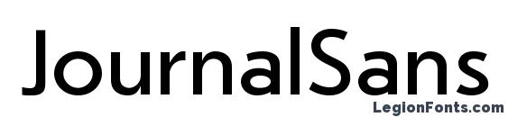 JournalSans Cyrillic Font
