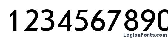 Journls Font, Number Fonts