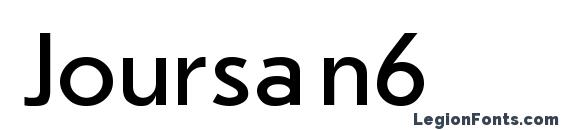 Шрифт Joursan6, Типографические шрифты