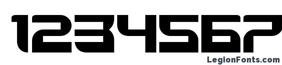 JoyRider Black Font, Number Fonts
