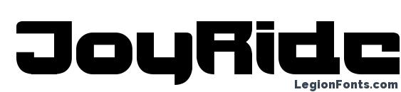 JoyRider Ultra Font
