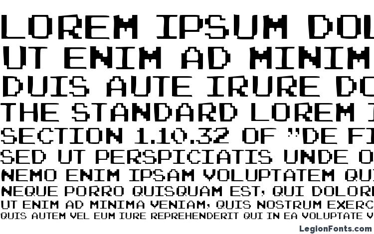 specimens JoystixGaunt font, sample JoystixGaunt font, an example of writing JoystixGaunt font, review JoystixGaunt font, preview JoystixGaunt font, JoystixGaunt font