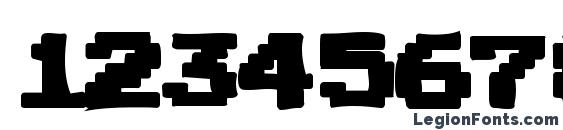 JoystixInk Font, Number Fonts