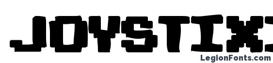 шрифт JoystixInk, бесплатный шрифт JoystixInk, предварительный просмотр шрифта JoystixInk
