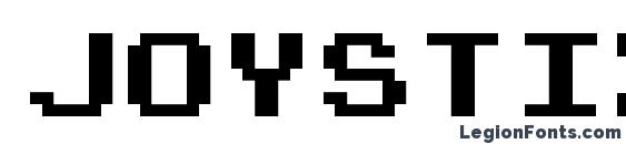 шрифт JoystixMonospace Regular, бесплатный шрифт JoystixMonospace Regular, предварительный просмотр шрифта JoystixMonospace Regular