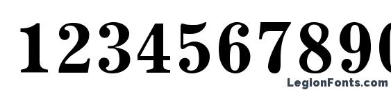 Jrn75 Font, Number Fonts