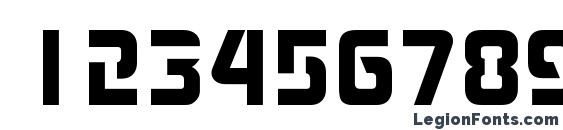 Judge Font, Number Fonts