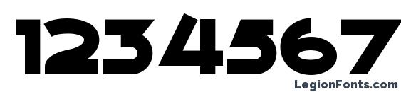 JunebugStompNF ExtraBold Font, Number Fonts