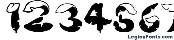 JungleLeaves Font, Number Fonts