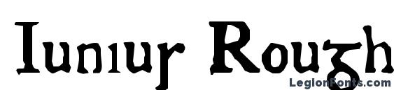 Junius Rough font, free Junius Rough font, preview Junius Rough font