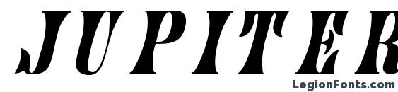 JupiterR Italic font, free JupiterR Italic font, preview JupiterR Italic font