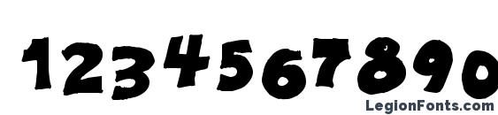 Just a dream Solid Font, Number Fonts