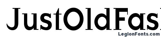 шрифт JustOldFashion Condensed, бесплатный шрифт JustOldFashion Condensed, предварительный просмотр шрифта JustOldFashion Condensed