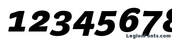 JuvenisMedium BoldItalic Font, Number Fonts