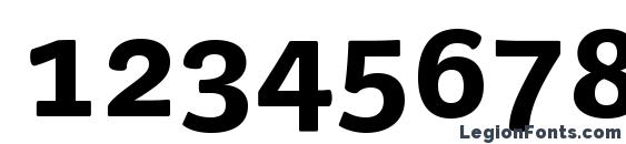 JuvenisText Bold Font, Number Fonts