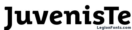 JuvenisText Bold font, free JuvenisText Bold font, preview JuvenisText Bold font