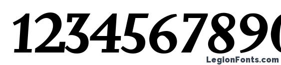 Juxta Display SSi Italic Font, Number Fonts